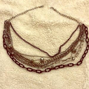 Hot Topic 9 layer necklace!